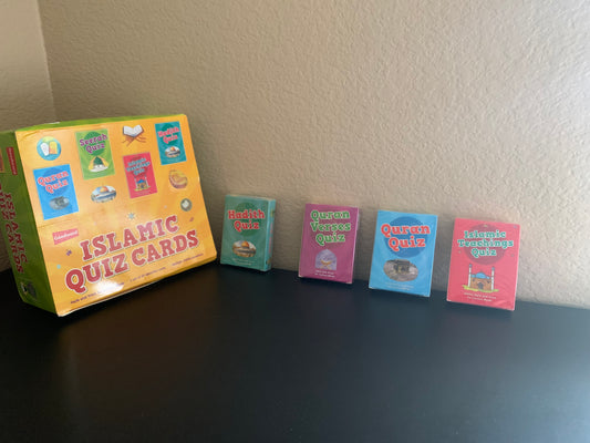 Islamic Quiz Cards for Kids & Families | Quran, Hadith & Seerah Learning Game Set